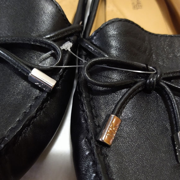 Michael Kors Sutton Leather Moccasin Flats - Picture 3 of 12